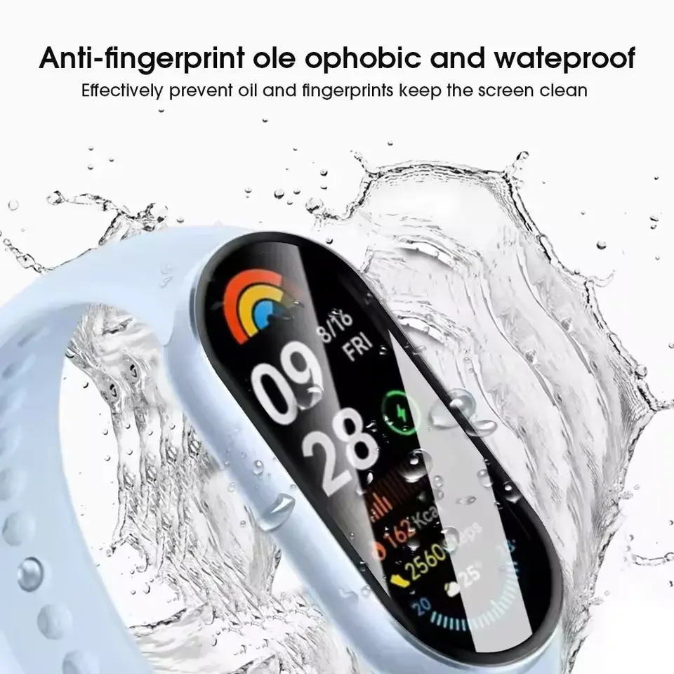 1-5PCS Flexible Screen Protectors for Xiaomi Miband 10 Smartwatch Films HD Clear Anti-scratch Protective Cover for Mi Band 10