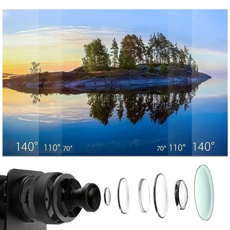 2.0" Action Camera Ultra HD 4K 30FPS WiFi Underwater Cameras Waterproof Helmet Bicycle Video Recording Cameras Outdoor Sport Cam