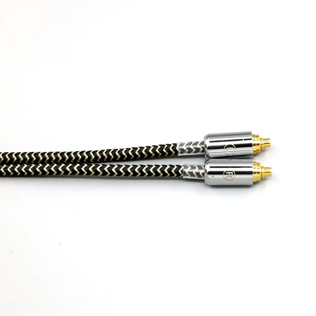 Shield Braided Sleeve 2 Core 2.8mm Litz OFC Earphone DIY Cable For AKG N40 N30 N5005 MMCX 8066