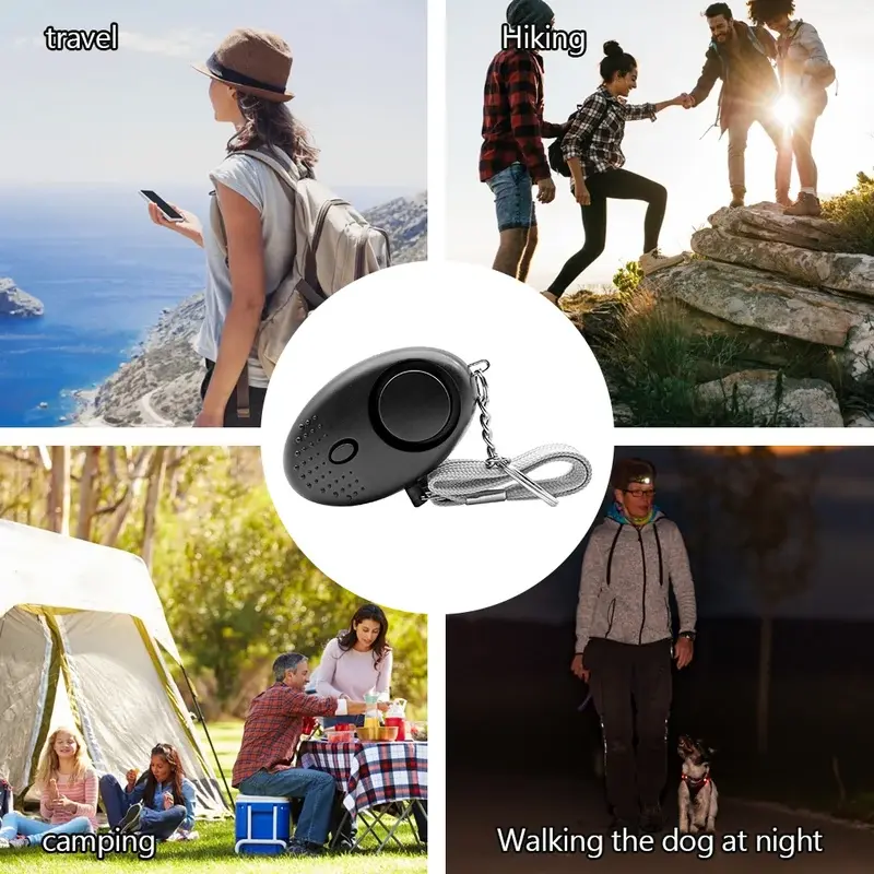130db Protect Alert Personal Defense Siren Anti-attack Security for Children Girl Older Women Carrying Loud Emergency Alarm
