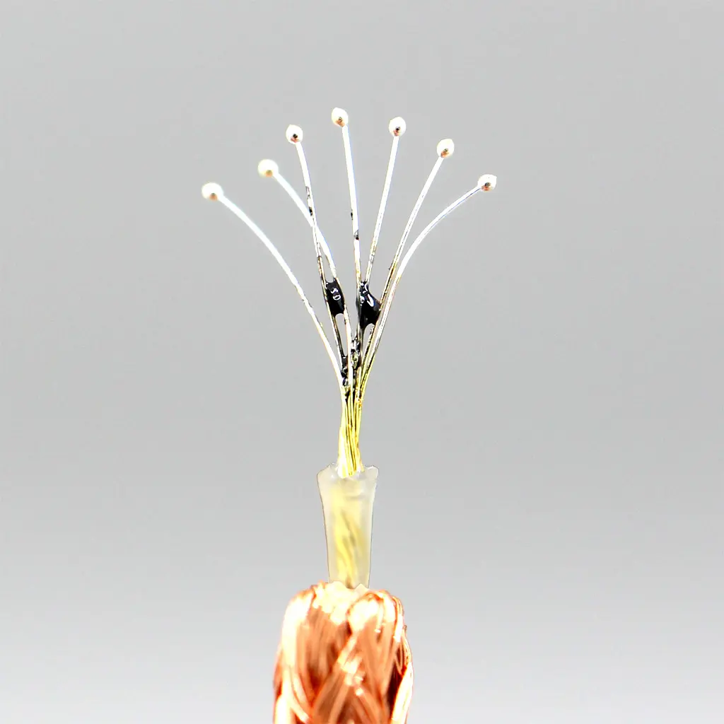 99% 24k Gold 7n Pure Silver Graphene Shield Earphone Cable For Hifiman Sundara Ananda HE1000se HE6se he400se Arya 35x 8530