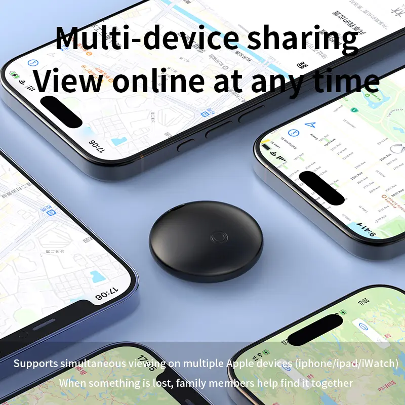 Mini GPS Tracker For Apple iOS System Find My APP air tag Child Finder Pet bike Bag Loss Tracker Smart Wireless Charging ﻿