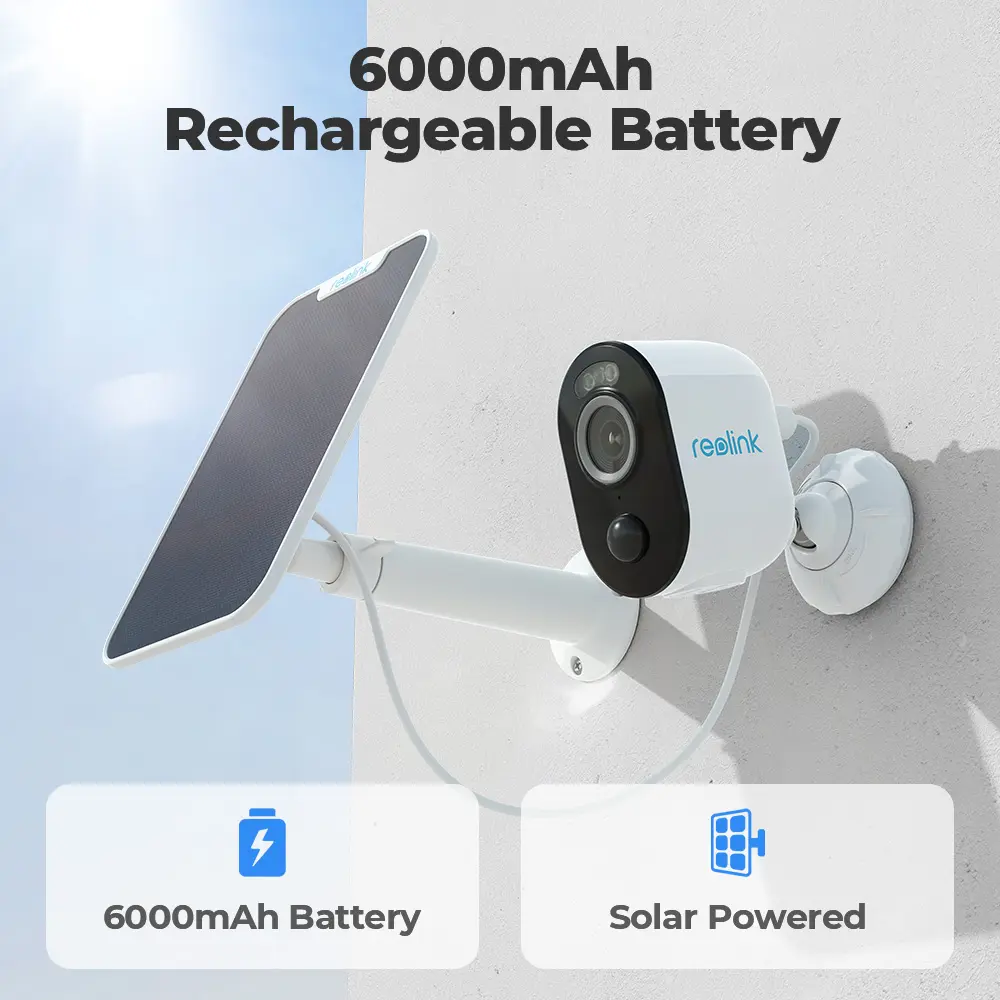 Reolink Argus Series Battery outdoor Camera 2.4G/5Ghz WiFi Camera 5MP Human/Car Detection 2-way Audio Spotlight Smart Home Cam