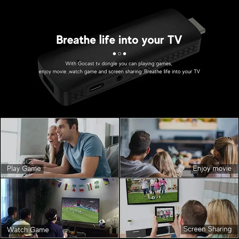 MX10 F3 Android 13 TV Stick HDR Set Top OS 4K 1080P H313 ATV Smart TV Sticks For Google YouTube Smart Media Player