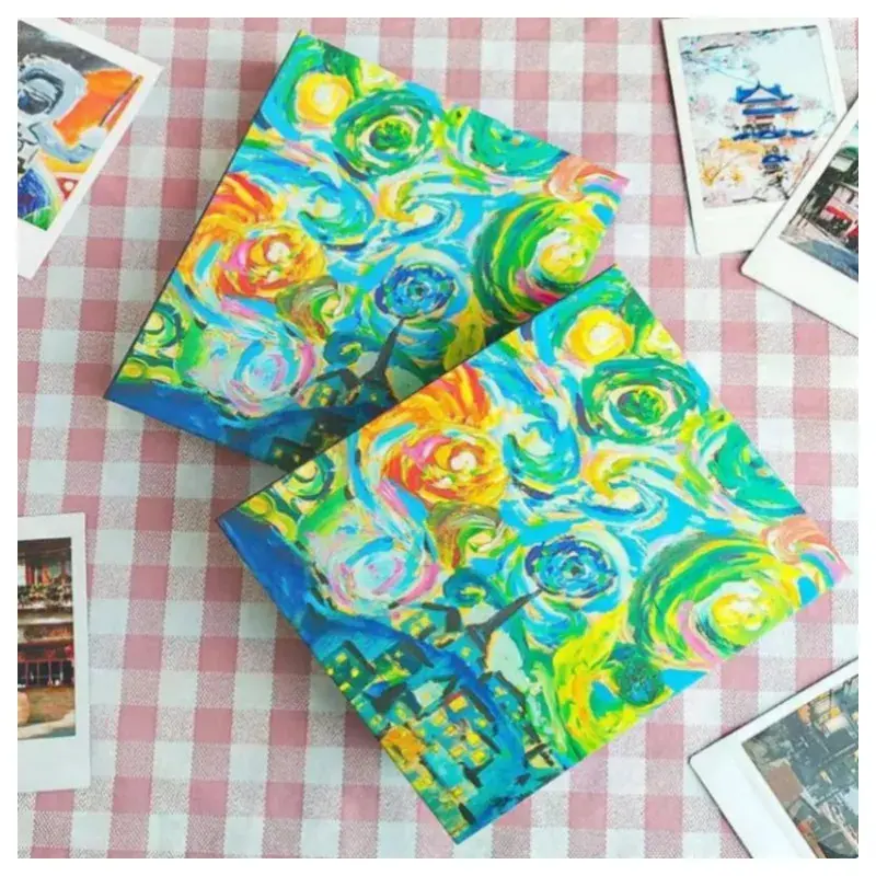 3 Inch Mini Series Paper Camera Insert With 40 Pockets Stars In The Night Sky Album Fujifilm Instax Mini Film Photo Albums