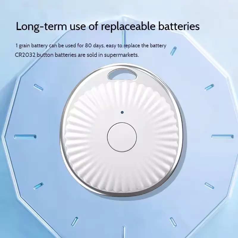 Mini smart tracker works with apple Find My Anti-Lost Device airtag replacement Global positioner pets kids key wallet tracking