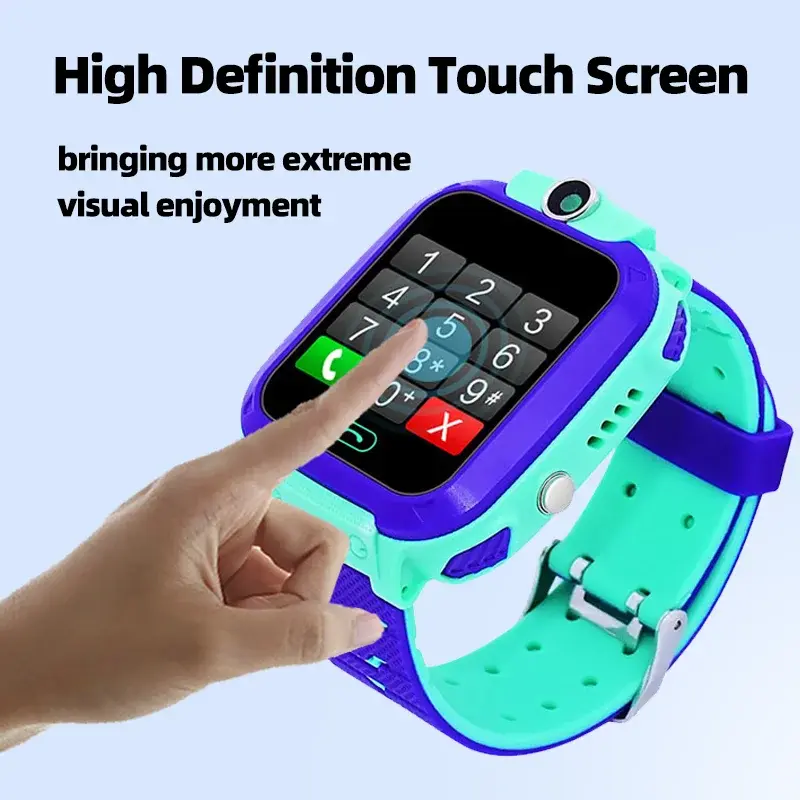 GPS Q12 Kids Smart 2G call watch waterproof mother children monitor boy girls SOS child sports digital watches tracker