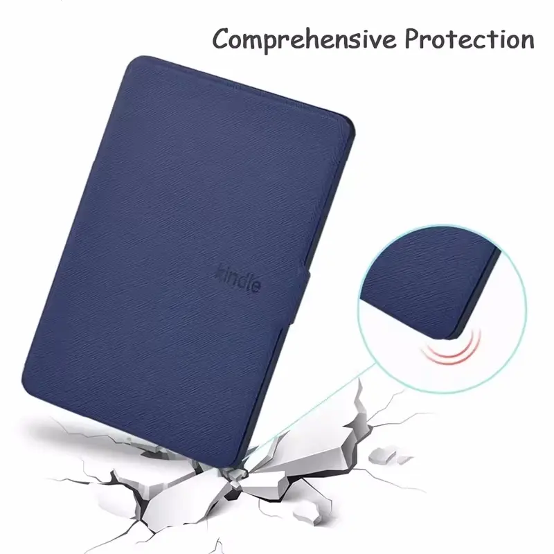Smart Case For Kindle Paperwhite 6 12th Generation case 2025 Soft TPU Silicone Cover for Kindle Paperwhite 2024 7 inch