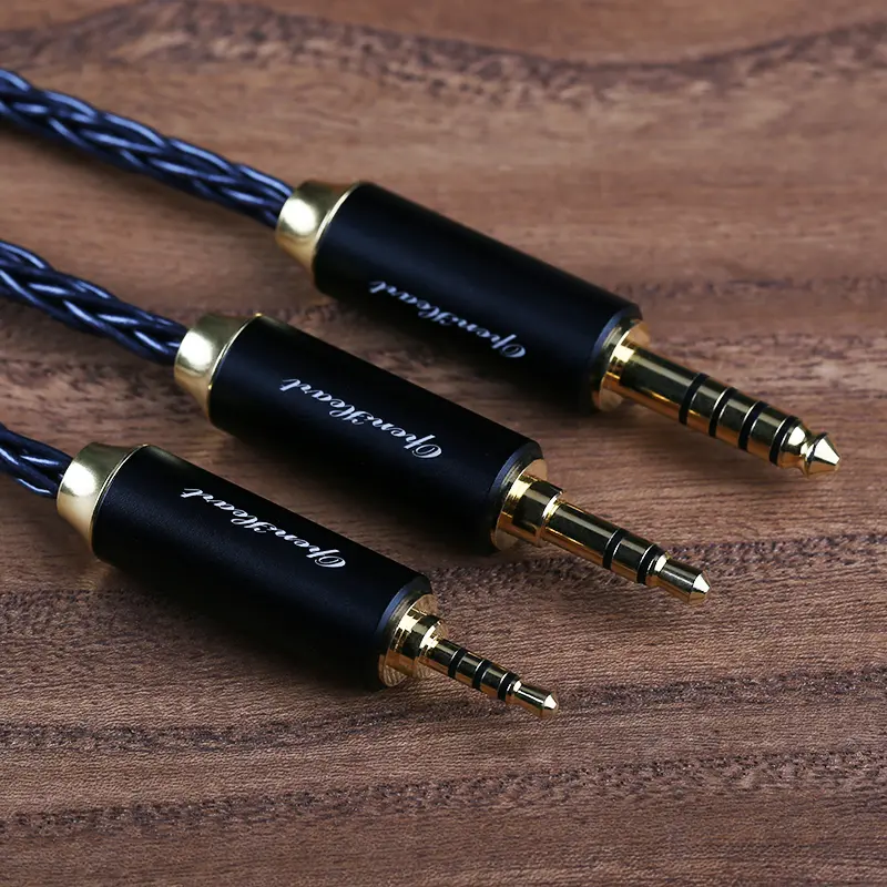 OPENHEART DeepOcean 8 Core Extension cable 3.5mm 4.4mm 2.5mm Male To Female earphone IEM Audio Extension Cable Extender Cord