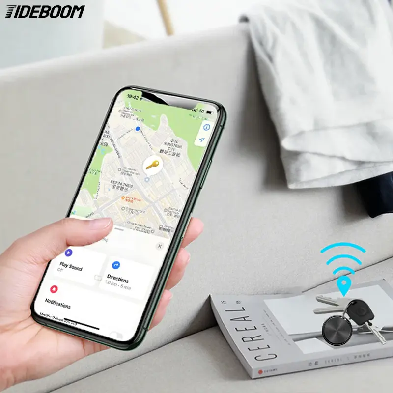 Bluetooth Car Mini GPS Tracker for Android Key Wallet Bags Finder With Google Find My Device App Keys Finder for Pet  Locator