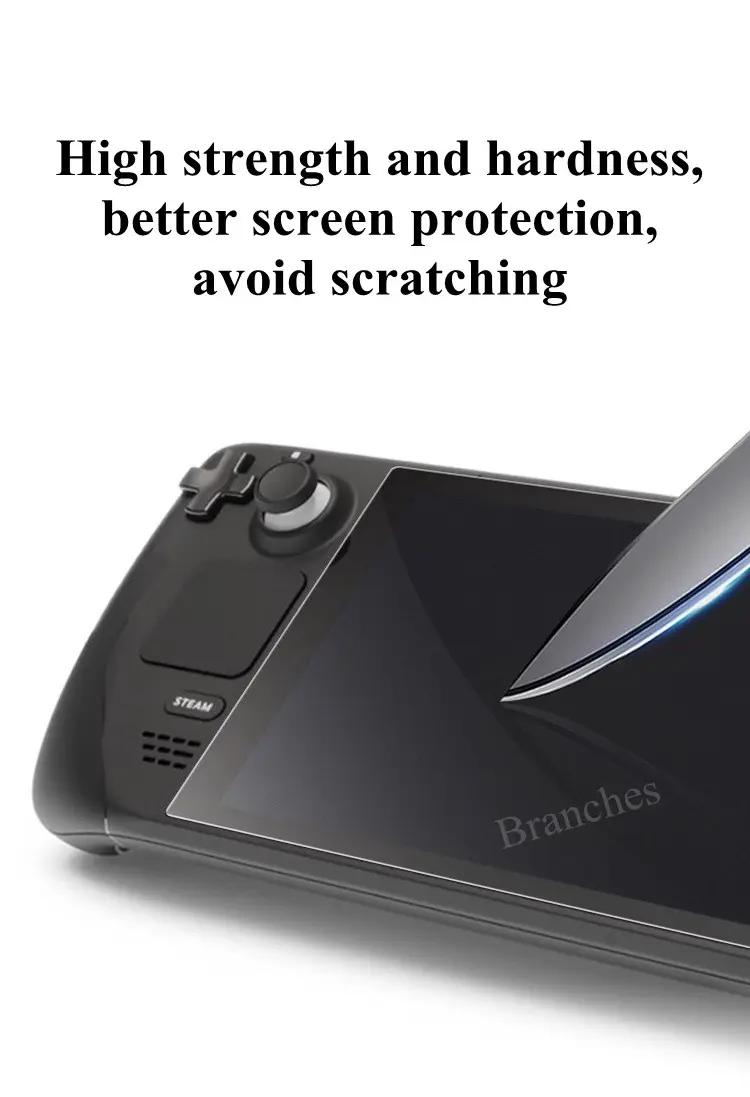 1-3 Pcs Tempered Glass For Steam Deck OLED Anti-scratch Screen Protector HD Protective Film For Steam Deck Accessories