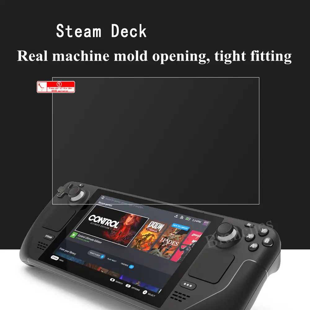 1-3 Pcs Tempered Glass For Steam Deck OLED Anti-scratch Screen Protector HD Protective Film For Steam Deck Accessories