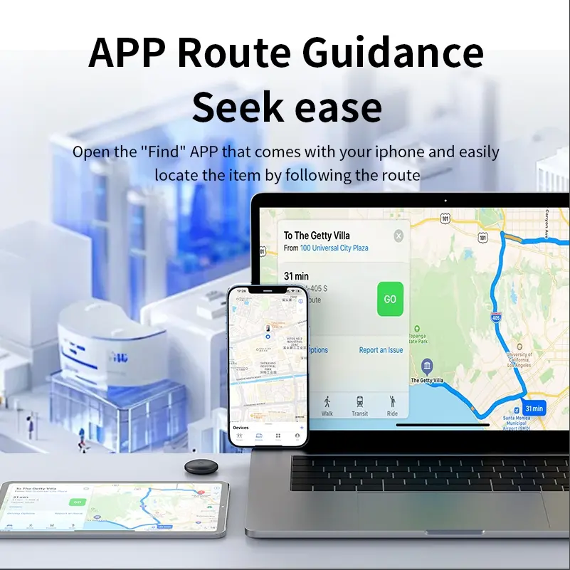 1Pcs Smart Trackers For Apple Find My App Anti Lost Device Bluetooth Mini Locator For Cars Pet GPS Finder Electronic Charging
