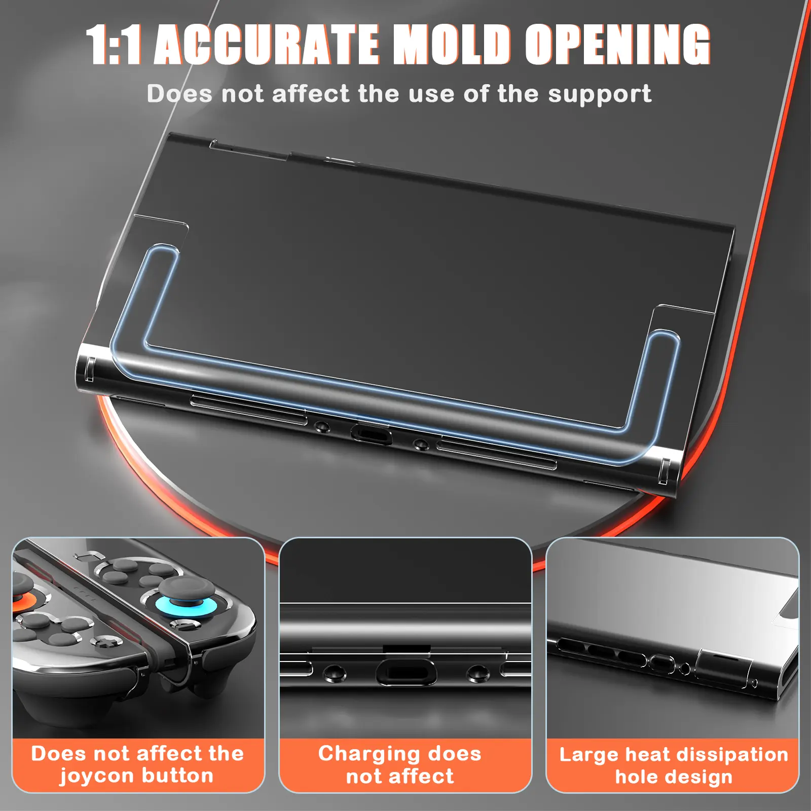 PC Hard Clear Frame Protector Case Transparent Antiscratch Crystal Shell Skin Case Cover for Nintendo Switch 2 Console Accessory