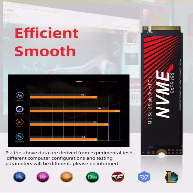 Tideboom 1PCS M.2 NVMe Pcie 128GB 256GB 512GB 1TB 2TB M2 Solid State Drive Internal Hard Disk For Laptop Desktop hard Drive