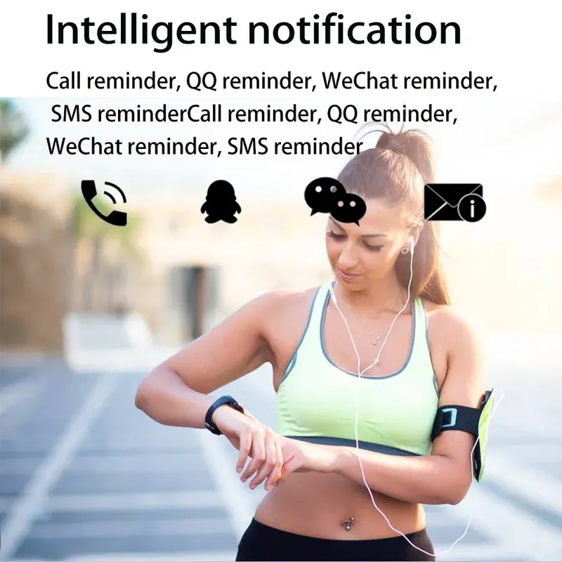 M7 Smart Watch Men Women Fitness Tracker Watch Heart Rate Blood Pressure Monitor Smartwatch Sports Waterproof Watches Smart Band