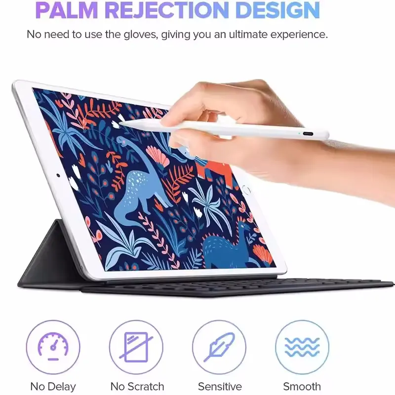 Stylus Pen for iPad with Palm Rejection Bluetooth Charging ,for Apple air Active Pencil Compatible for Apple iPad Pro 2018-2025