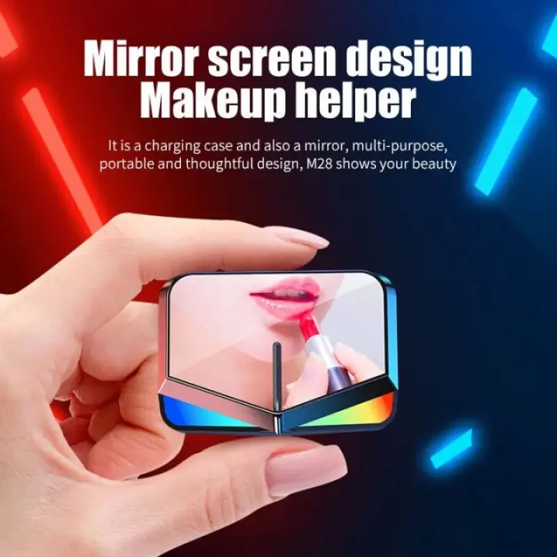 Original M28 PRO 5.1 earphones Bluetooth wireless earbuds low latency headphones HD call noise reduction gaming headset with mic