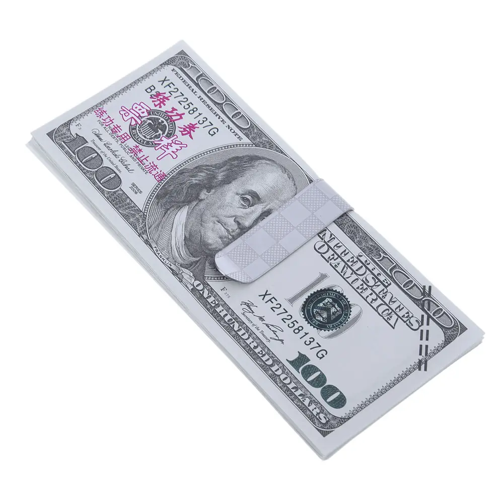 1-10PCS Vintage Stainless Steel Money Clip Wallet Thickness Men Cash Bill Clamp Holder ID Credit Card Folder For Male Mini Purse