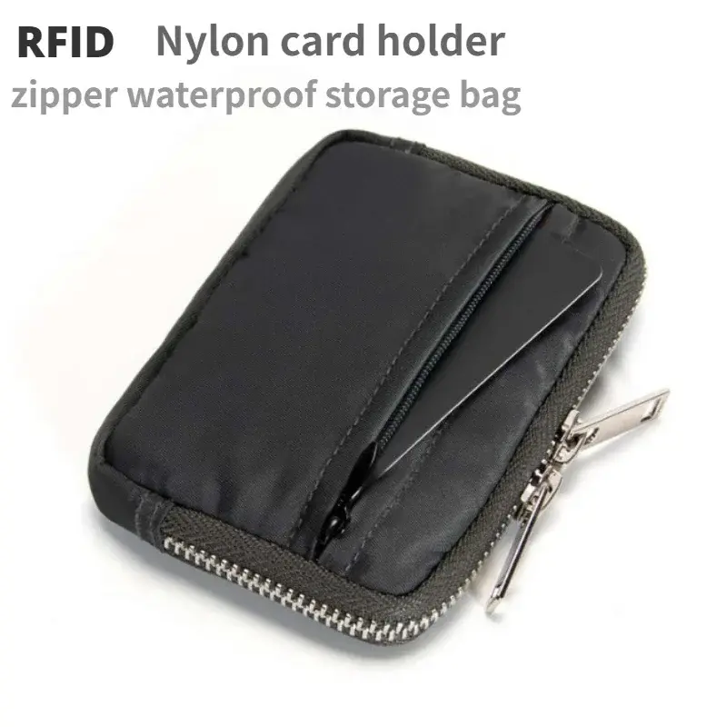 Waterproof Men Clutch Bag Nylon Cloth Men Long Wallet Casual Card Bag Outdoor Edc Pouch Durable Wallet Purse Men Handbags