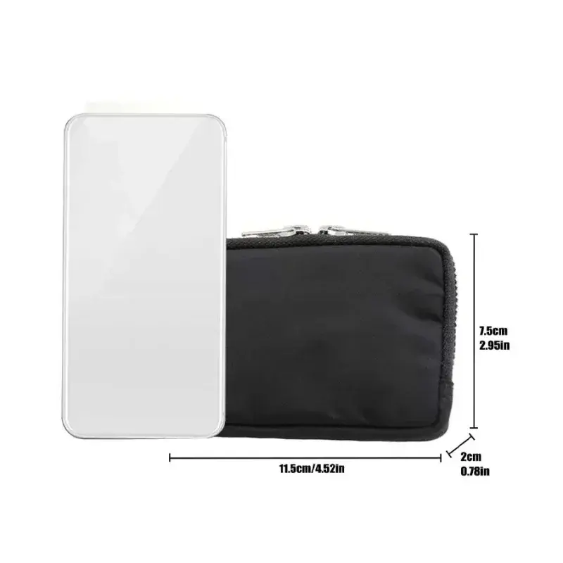 Waterproof Men Clutch Bag Nylon Cloth Men Long Wallet Casual Card Bag Outdoor Edc Pouch Durable Wallet Purse Men Handbags