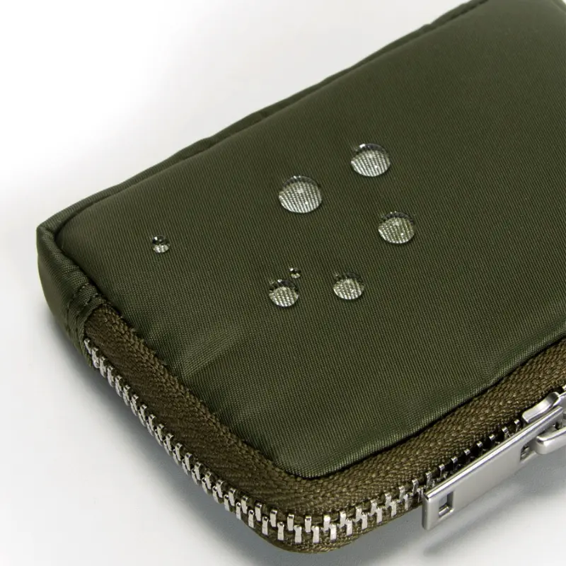 Waterproof Men Clutch Bag Nylon Cloth Men Long Wallet Casual Card Bag Outdoor Edc Pouch Durable Wallet Purse Men Handbags
