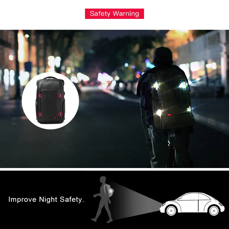 Kingsons Waterproof Men Women Backpack Type-A USB Charge Male Female School Backpacks Anti-theft Laptop Backpack 15.6,17.3 inch
