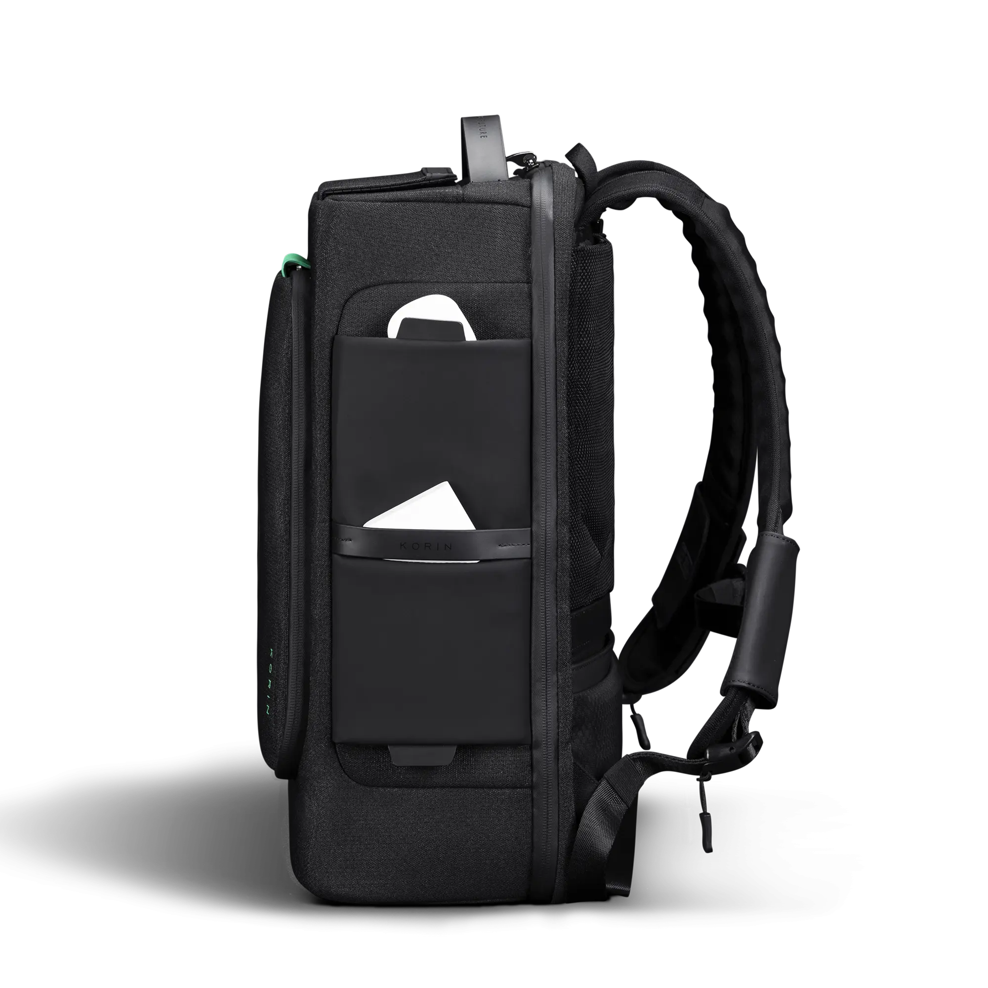 Korin HubPack 33 Anti-theft Anti-Cut Backpack For Men Women 16 inch Laptop Waterproof Magnetic 180° Opening USB-C Charging 2024