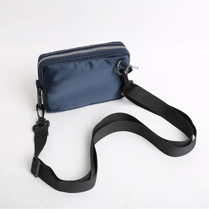 Fashion Men Cell Phone Shoulder Bag Crossbody Pack Unisex Travel Casual Chest Pouch Outdoor Wallets Messenger Bag Coin Purse