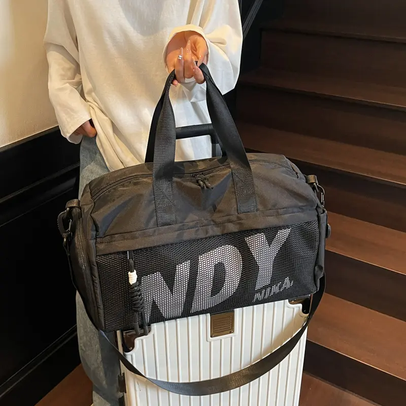New Fitness Bag Dry Wet Separation Swimming Storage Bag Men and Women Large Capacity Sports Handheld Waterproof Short Trip Bag