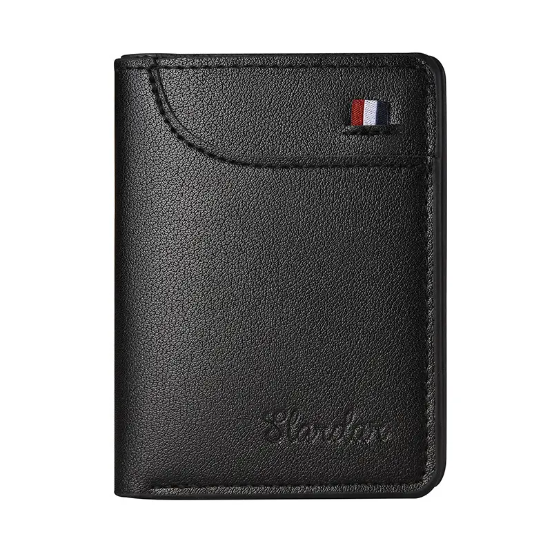 1Pc New Super Slim Soft Wallet PU Leather Mini Credit Card Wallet Purse Card Holders Men Wallet Thin Small Short Skin Wallets