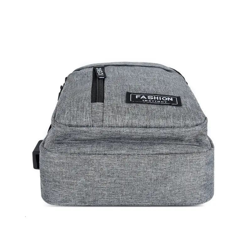 2025 New Multifunctional Chest Bag Men's Fashion Trend Oxford Cloth Shoulder Bag Korean Style Casual Waterproof Messenger Bag