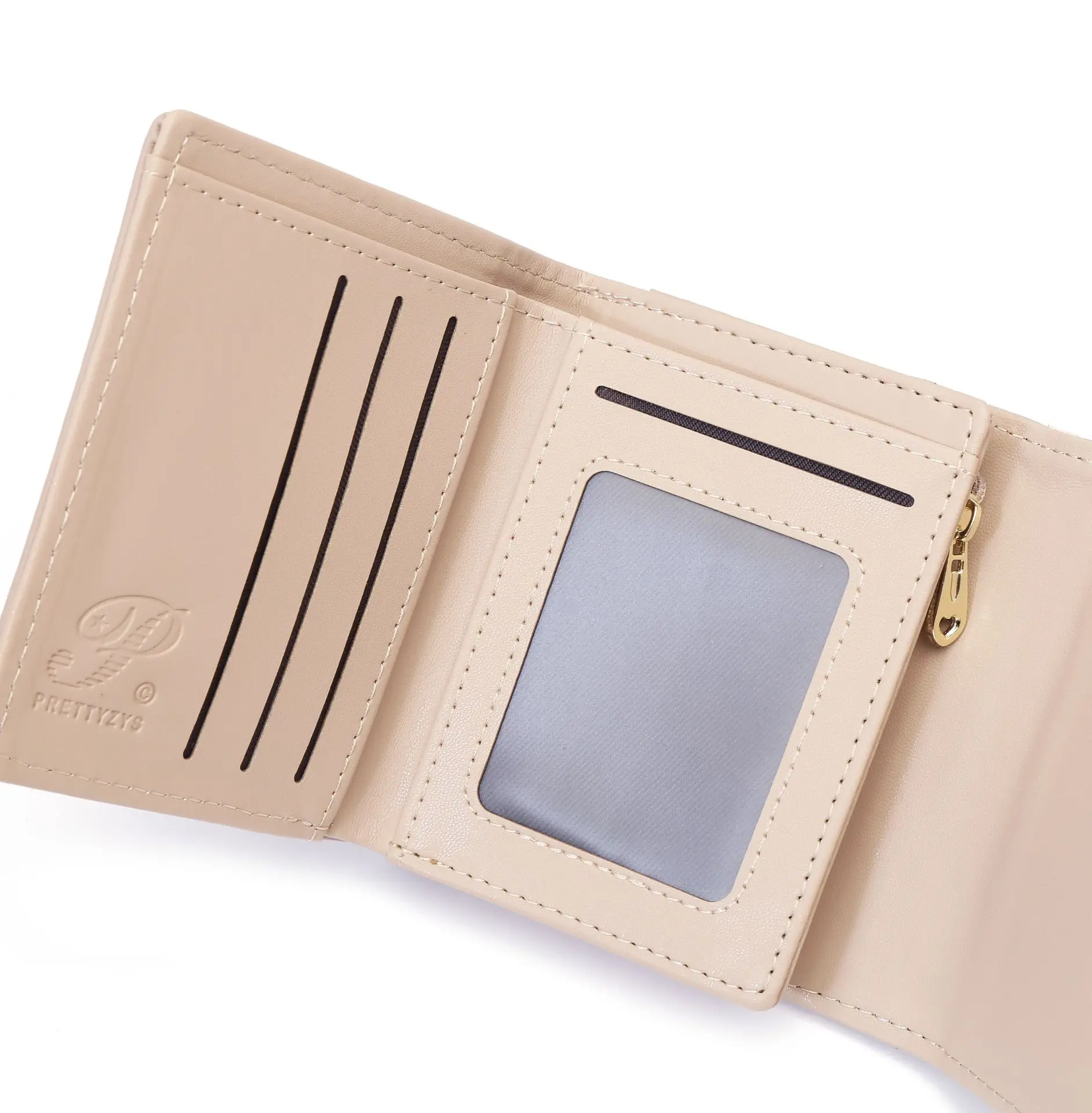 Purse women's new Japanese and South Korea small fresh PU simple fashion ladies short wallet multi-card niche teenage female stu