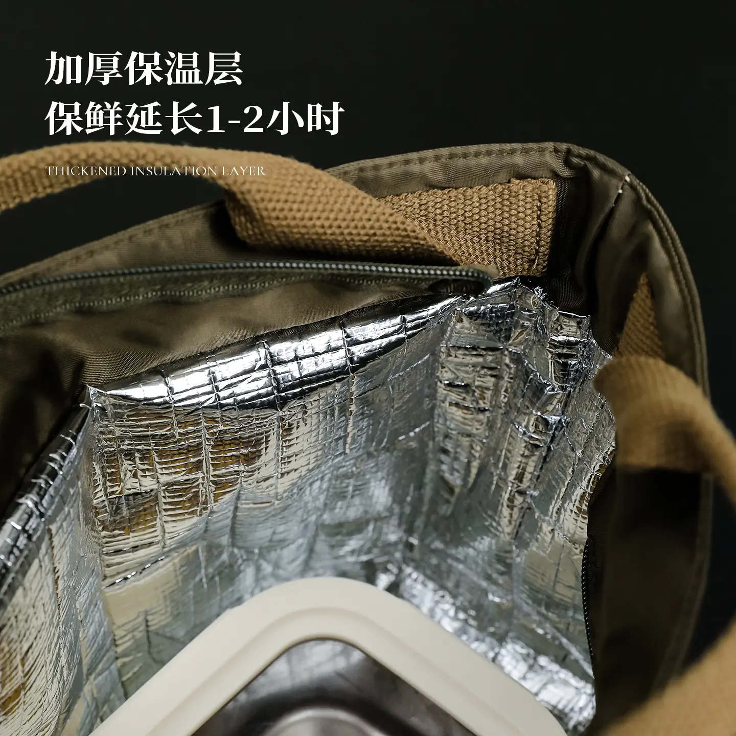 Waterproof Insulated Lunch Box Bags Women's Kids Thermal Bento Cooler Tote Bags for Outdoor Picnic Foods Storage Container