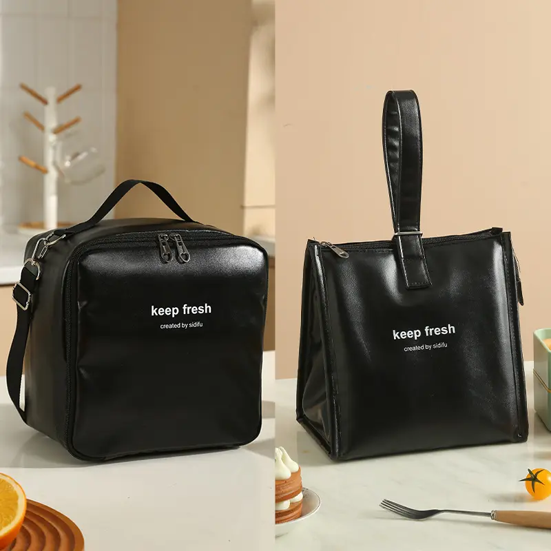 One-shoulder Bento Bag Student Lunch Box Bag Lunch Bag Office Worker Carrying Lunch Bag Thermal Insulation Bag