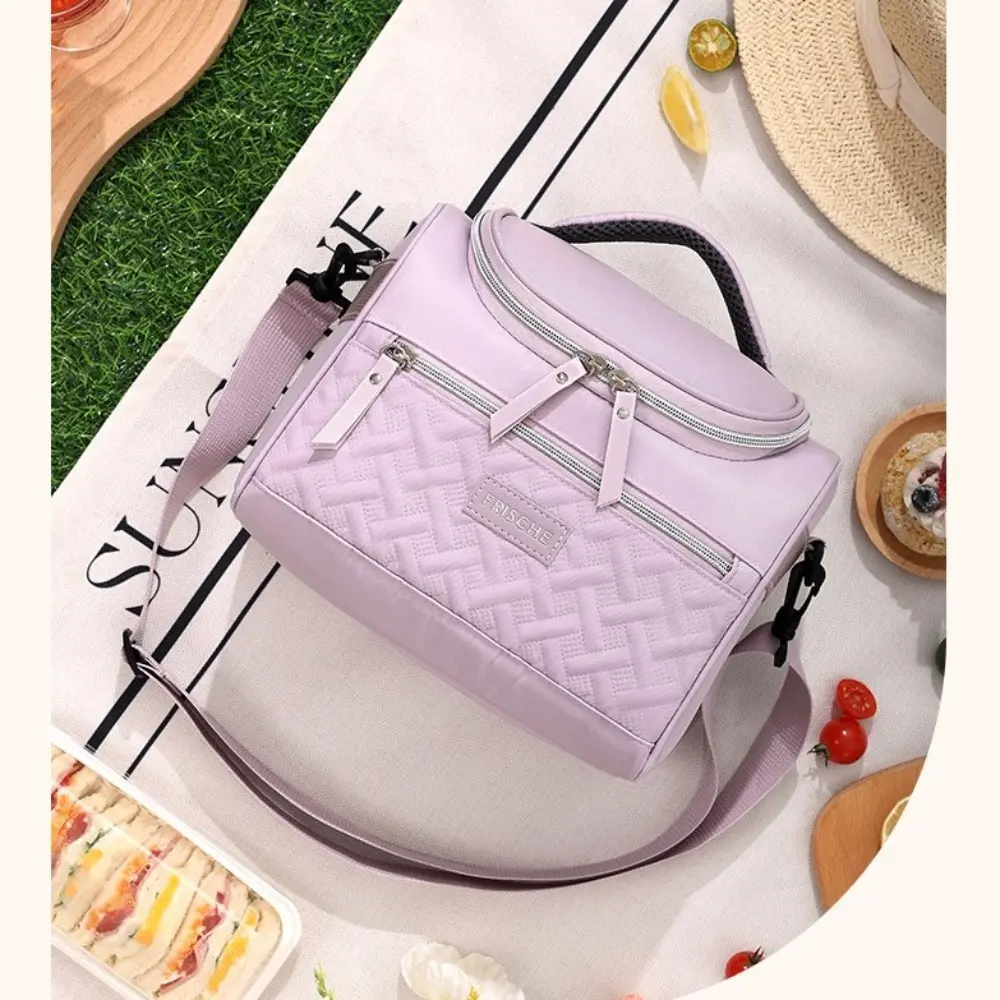 Thickened Lunch Portable Children's Bento Outdoor Picnic Insulated Lunch Box Bag Cross-Border Cold Insulation Ice Pack