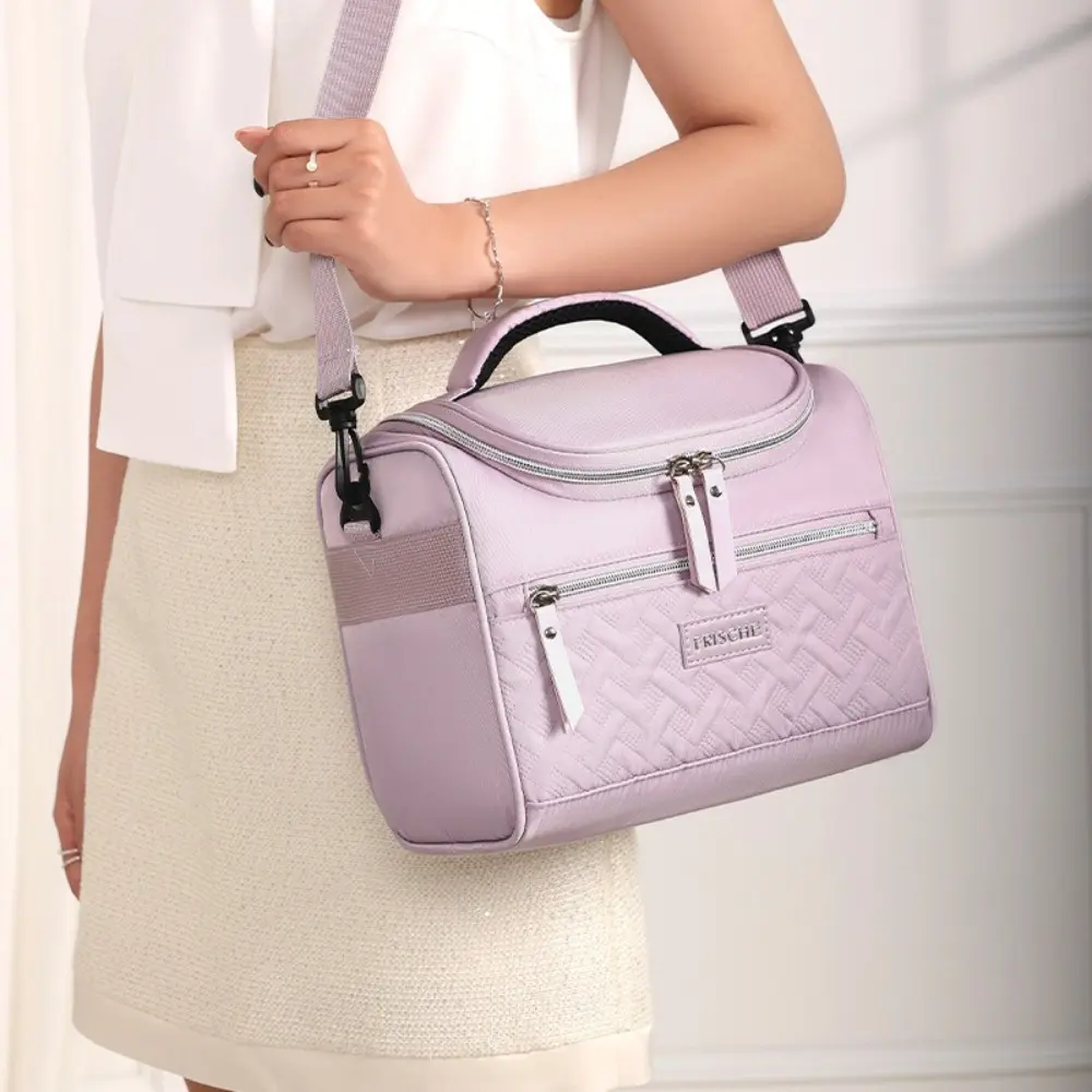 Thickened Lunch Portable Children's Bento Outdoor Picnic Insulated Lunch Box Bag Cross-Border Cold Insulation Ice Pack