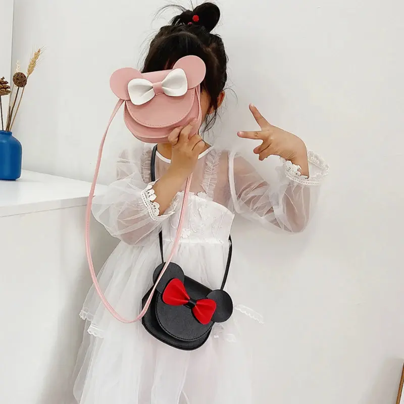 Cartoon Messenger Bag Cute Mouse Mouse Styling Mini Shoulder Bags for Girls Fashion Small Crossbody Bag