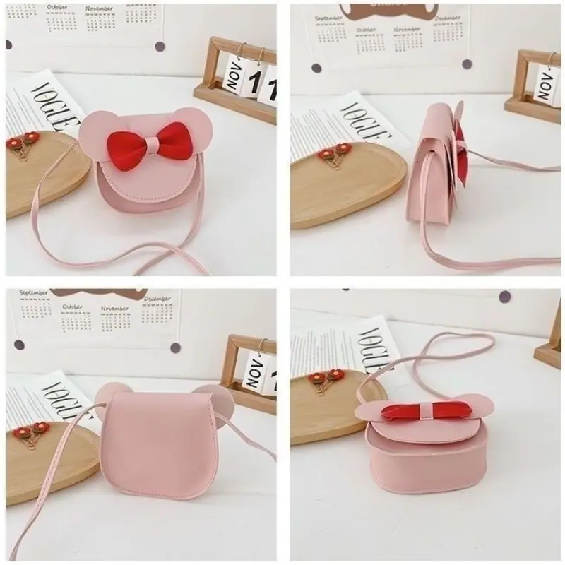 Cartoon Messenger Bag Cute Mouse Mouse Styling Mini Shoulder Bags for Girls Fashion Small Crossbody Bag