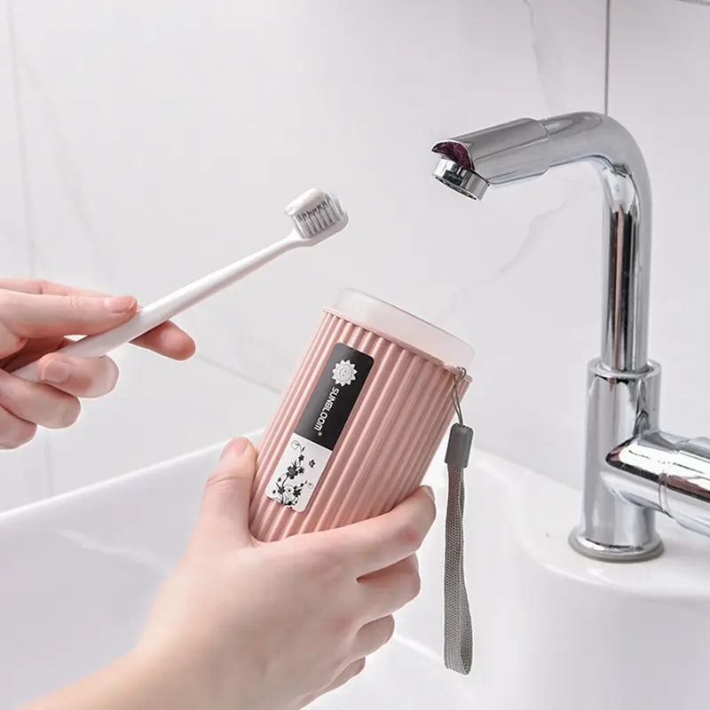 Portable Toothpaste Toothbrush Protect Holder Case Travel Camping Storage Box Household Storage Cup Travel Bathroom Accessories