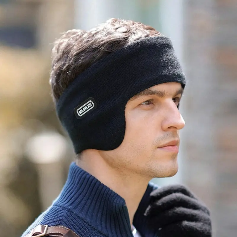 Winter Men's Padded And Thickened Ear Warmers To Prevent Cold And Wind Warm Ear Muffs