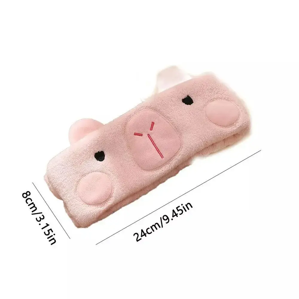 Coral Velvet Elastic Hair bands Headbands Non-Slip Cartoon Hairband Cute Wash Face Makeup Headband Hair Accessories