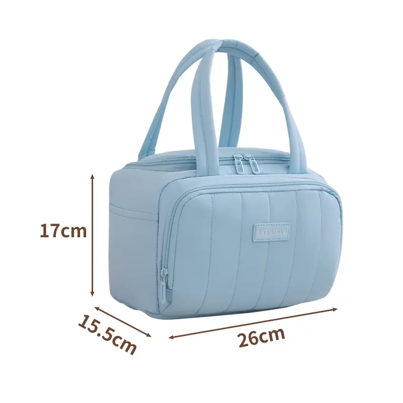 Portable Lunch Bag School Bento Insulated Bags Cooler Tote Travel Cosmetic Bag Picnic Food Storage Children Lunch Box Bags