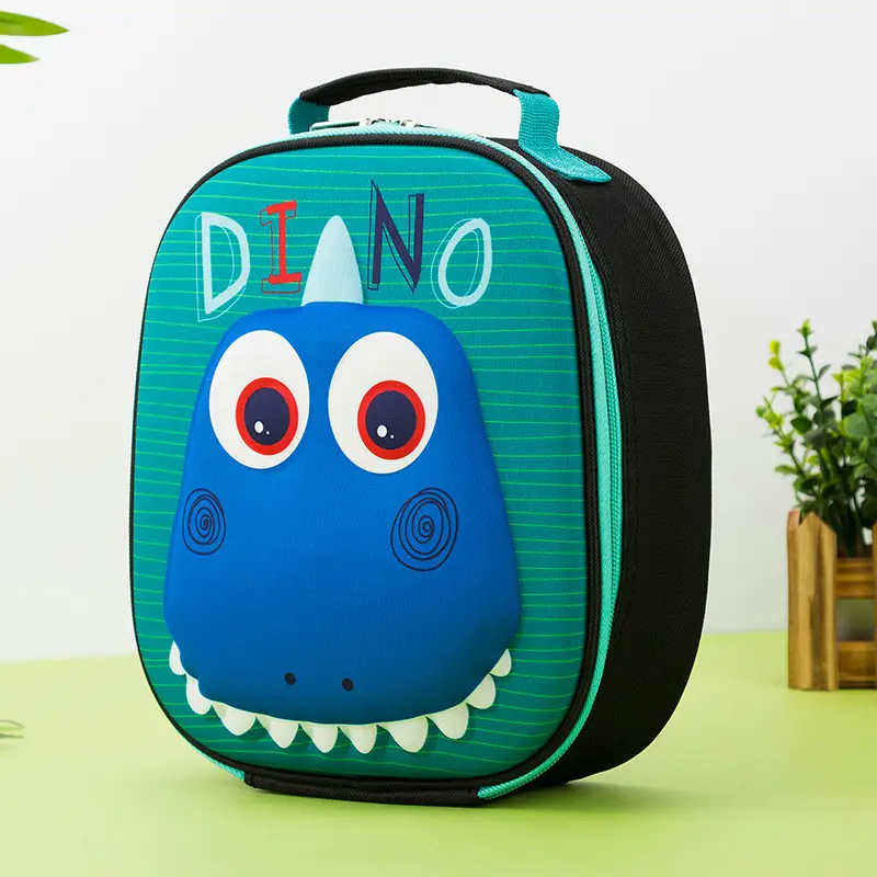 Portable Children Cartoon Lunch Bag Insulated Thermal Lunch Box Picnic Tote Food Fresh Cooler Bag Girls Boy Preservation Handbag