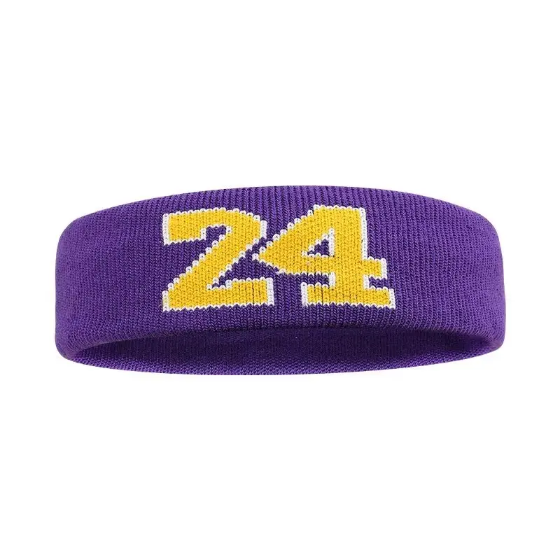 Cotton Athletic Headband Elastic Sweatband Protection Basketball Tennis Sport Adult Kids Style Gym Fitness Sweat Hair Band