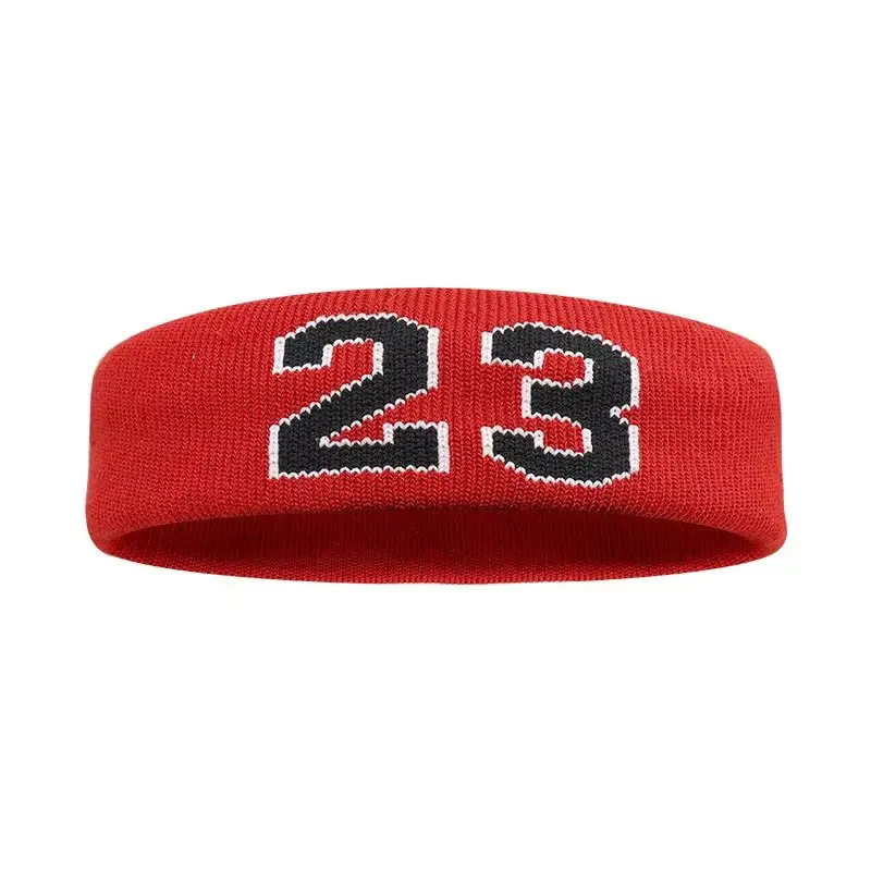 Cotton Athletic Headband Elastic Sweatband Protection Basketball Tennis Sport Adult Kids Style Gym Fitness Sweat Hair Band
