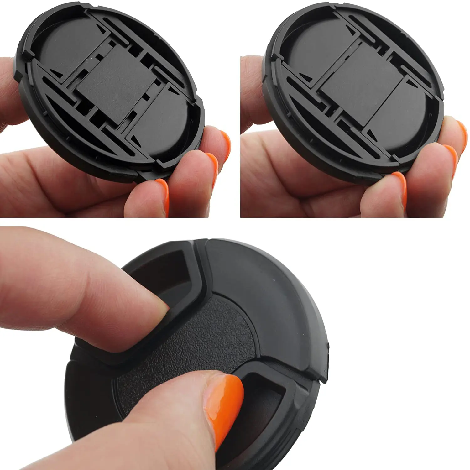 49mm 52mm 55mm 58mm 62mm 67mm 72mm 77mm 82 95mm Camera Lens Cap Holder Cover Camera Len Cover For Canon Nikon Olypums Fuji Lumix