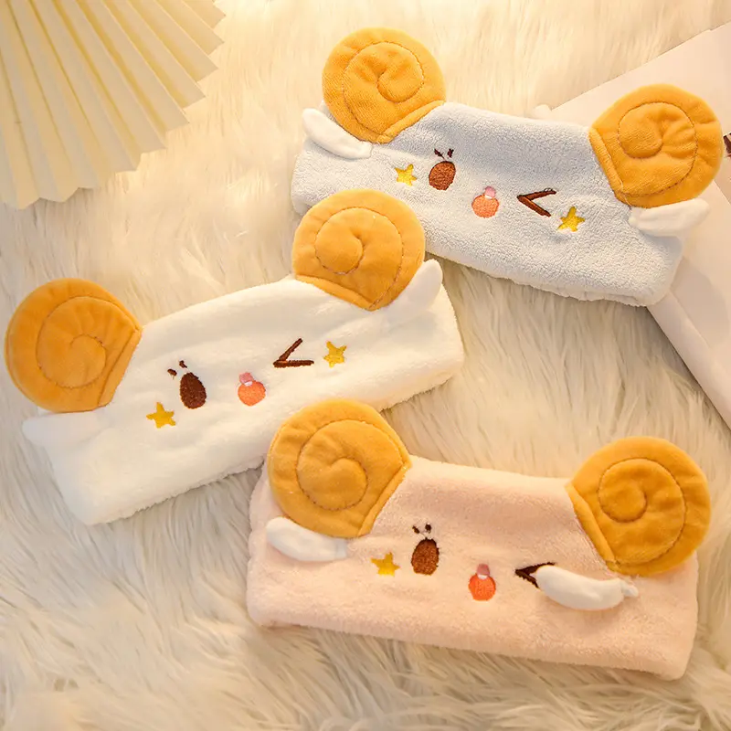New Cartoon Headband for Washing Your Face Wash Headband Skincare Bands Women Girls Headwear Hair Accessories Hairbands