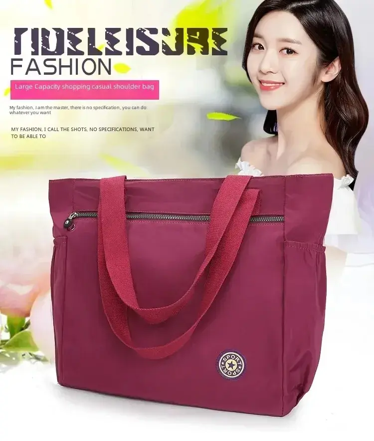 Large Capacity Lady Oxford Duffle Bag Women Travel Bags Shoulder Bag Valise Bolsa De Viagem Women's Handbags Shopping Bags
