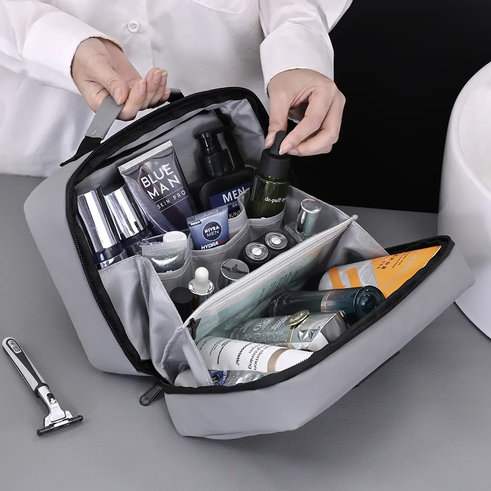 Hanging Toiletry Bag Waterproof  Large Capacity ravel Necessaire Case Cosmetic Bag for Men Women Beauty Wash Pouch